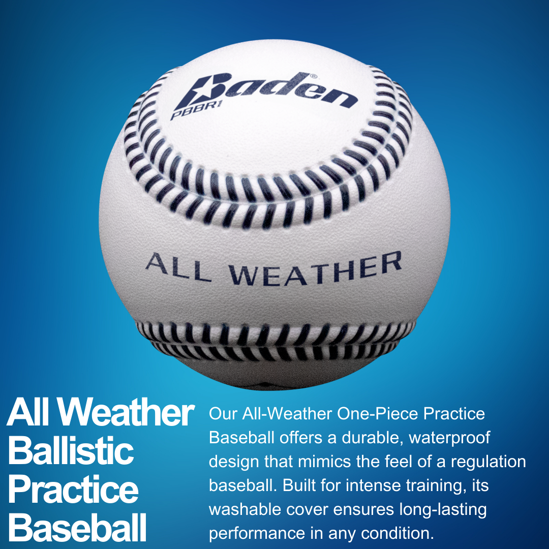 All Weather Ballistic Practice Baseball