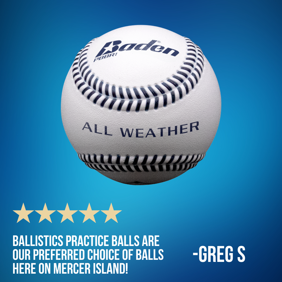 All Weather Ballistic Practice Baseball