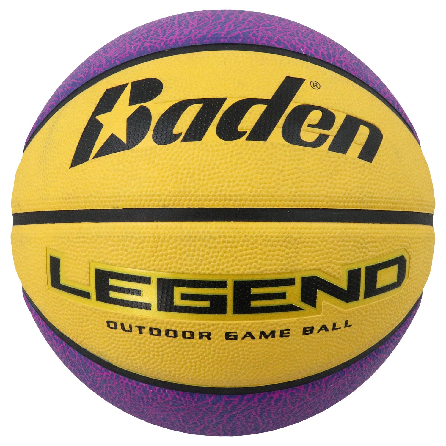 Legend Outdoor Game Rubber Basketball - Baden Sports
